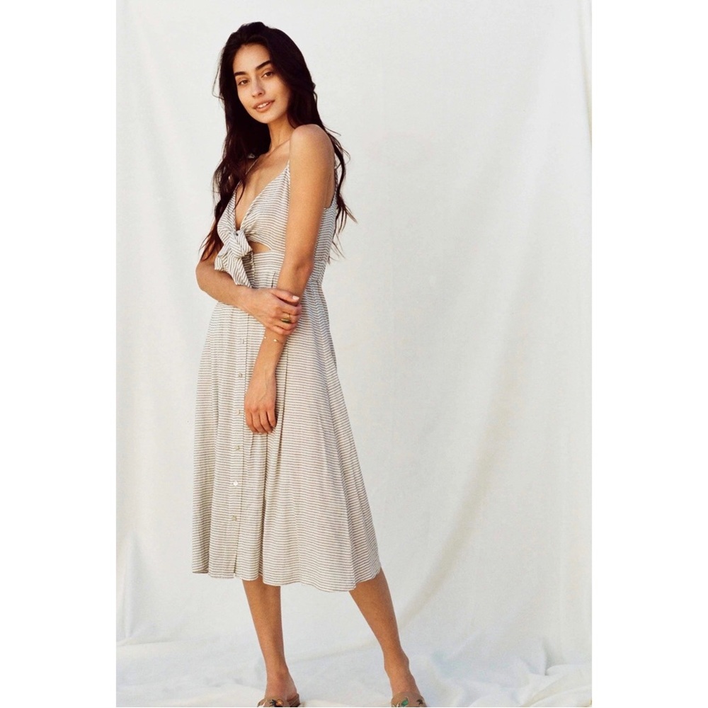 Riviera Midi Sleeveless Dress